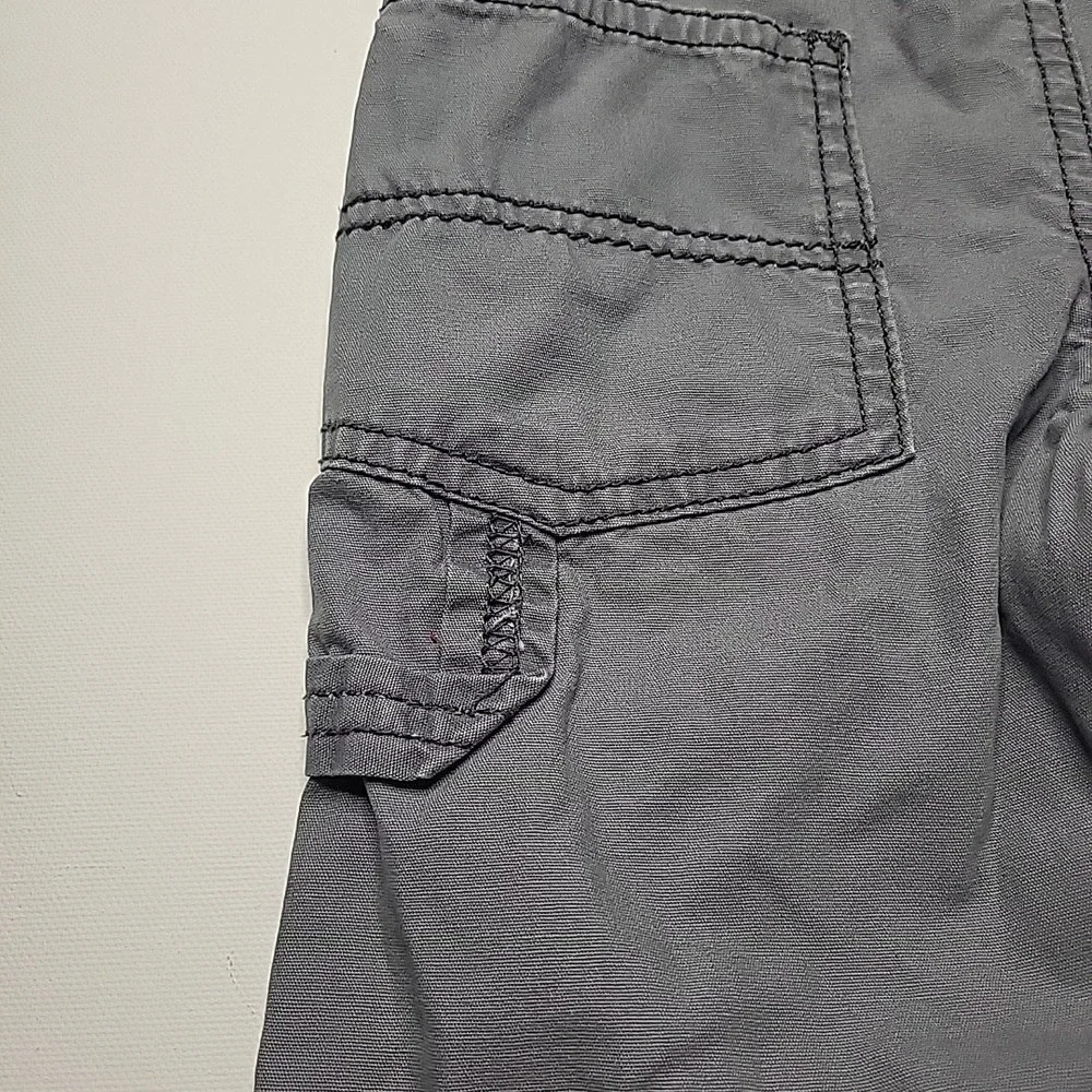 OSHKOSH BGosh Vestbak‎ Gray Overalls Corduroy Detail Size 12M